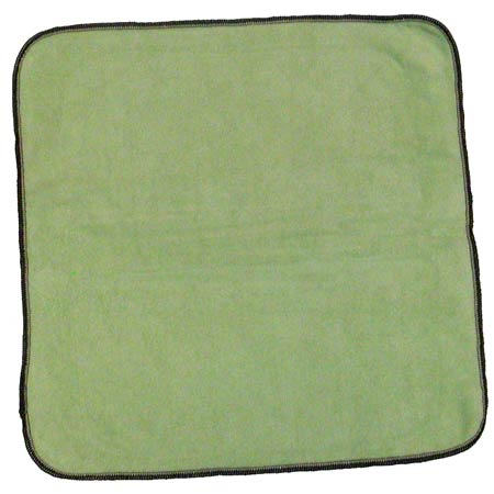 Microfiber & More Pale Color Series 16" x 16" Microfiber Cloth - Green