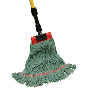 Golden Star® Starline™ Blend Colored Wet Mop - Large, 5", Green