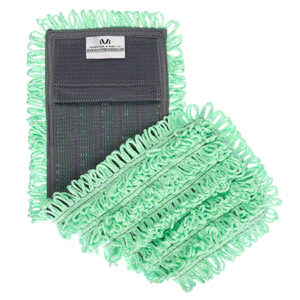 Microfiber & More Standard Microfiber Pocket Mop - Green/Green
